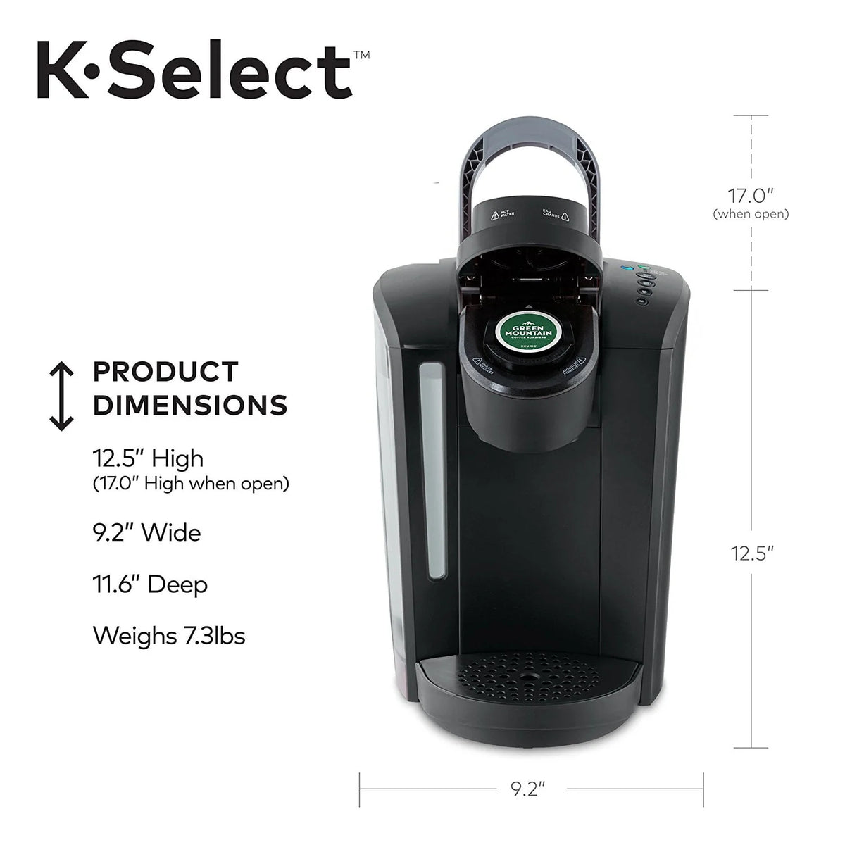 Single-Serve K-Cup Pod Coffee Maker K181
