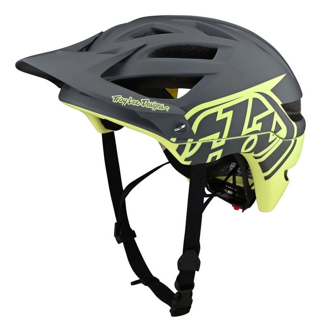 MIPS MTB Mountain Bike Helmet Gray/Yellow Z174
