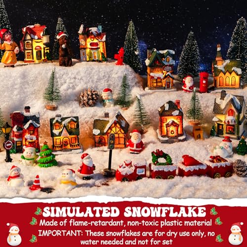 71 Ounces Fake Snow Decoration Artificial Snow Powder D3968