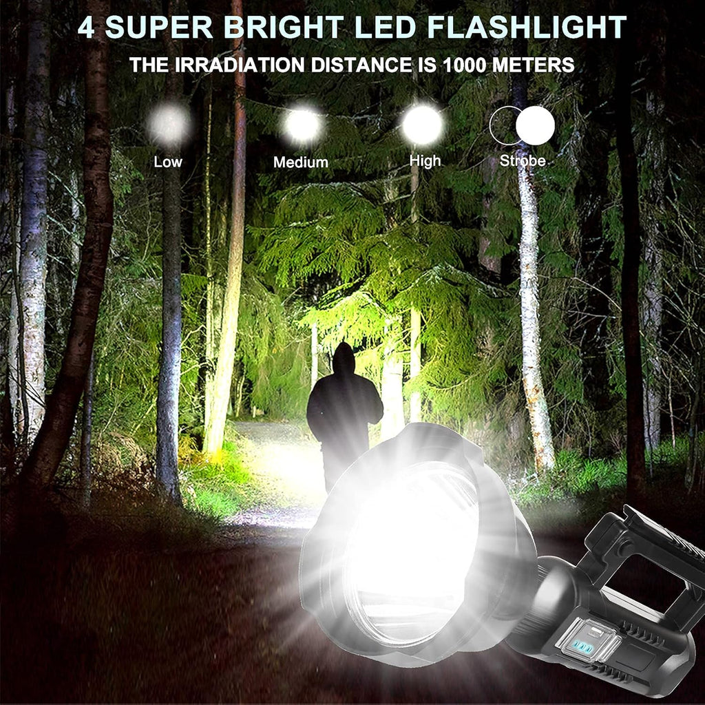 Rechargeable Handheld LED Flashlight 90000 High Lumens Z864