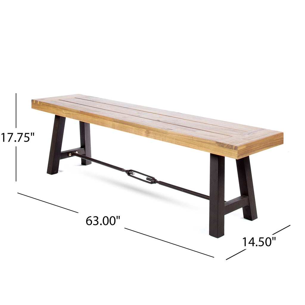 3-Piece Acacia Wood Picnic Table J523