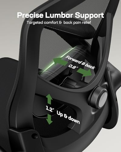 Ergonomic Mesh High Back Desk Chair with Headrest E56607