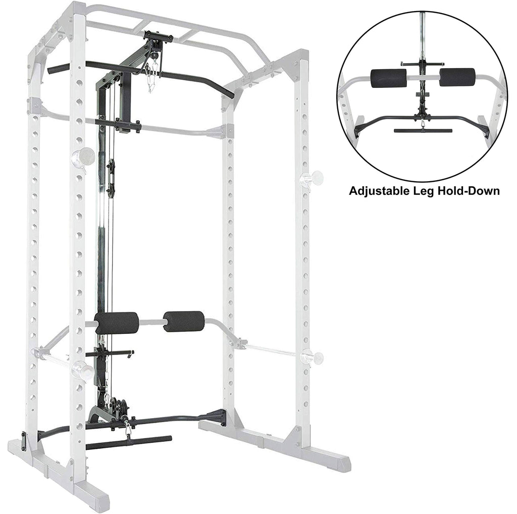 Power Cage with LAT Pull-Down Attachment and Leg Hold-Down X509