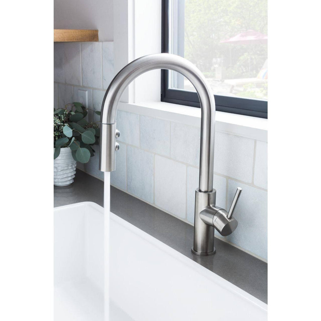 Chrome Pull-Down Kitchen Faucet V870