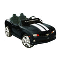 Black 2-Seater Camaro Ride-On Car X522
