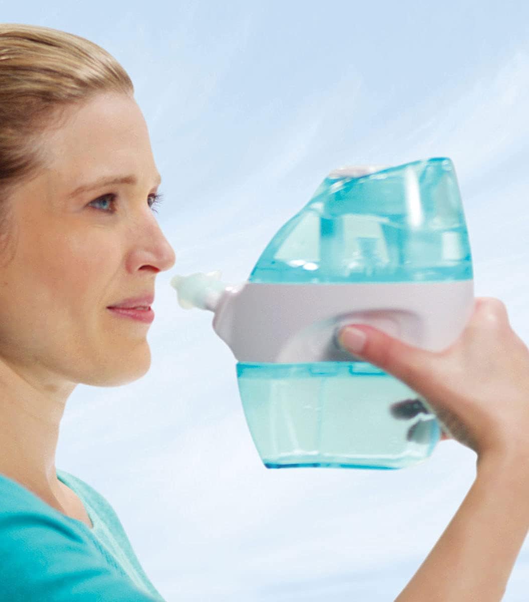 Nasal Irrigation System with 30 SaltPods and Travel Case N7576