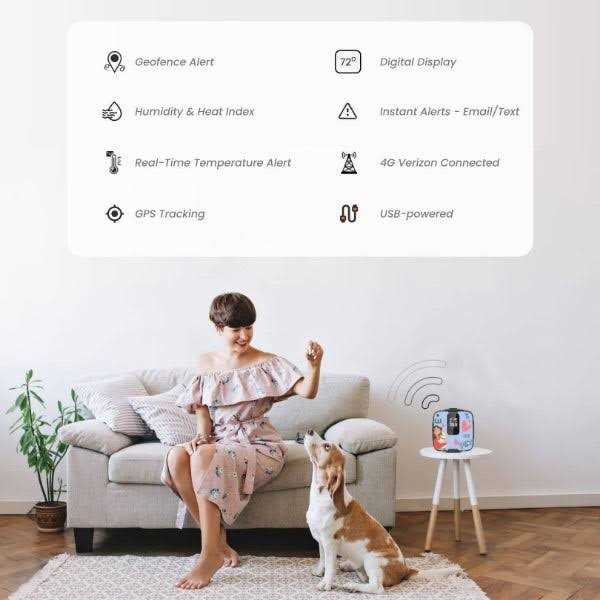 RV Pet Monitoring Temperature & Humidity Sensor J490