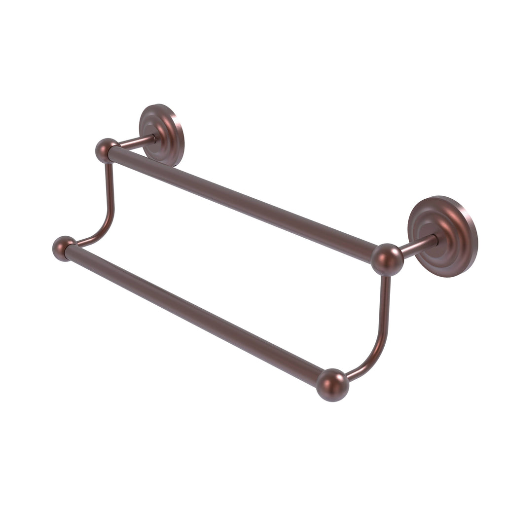 Antique Copper Double Towel Bar I649