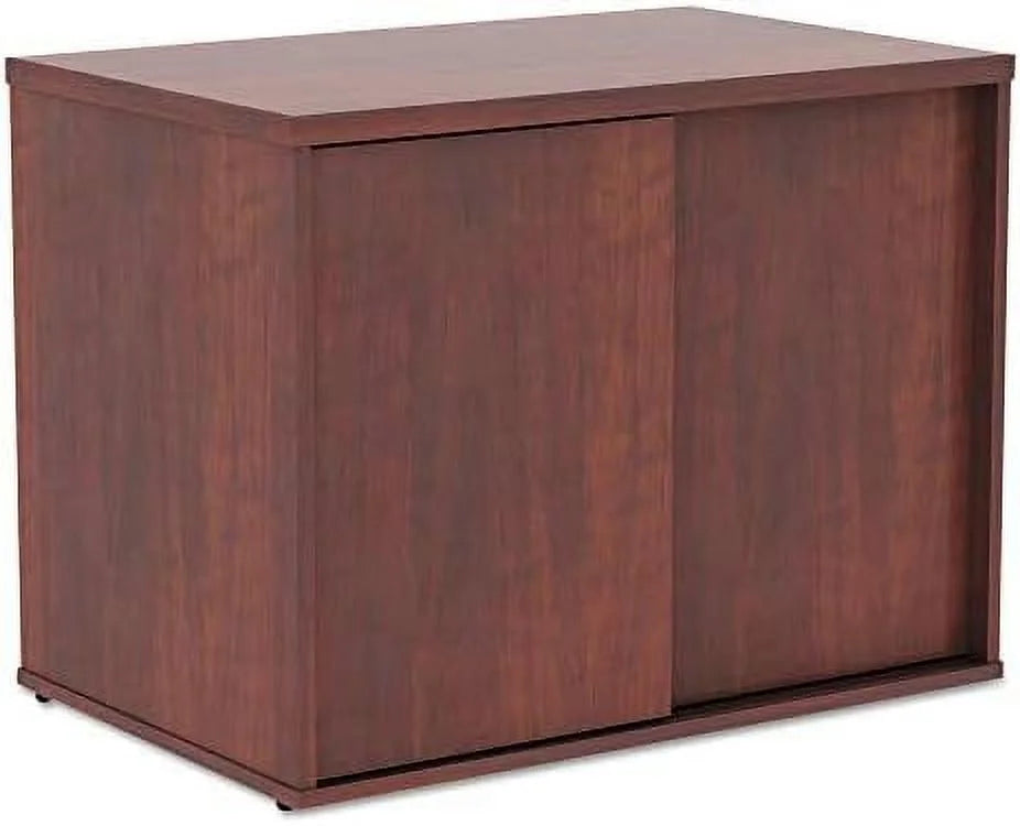 Cherry Low Storage Cabinet Credenza Q532