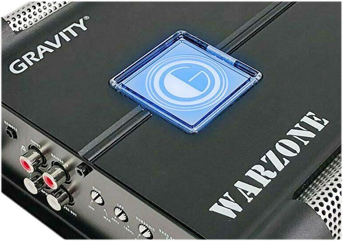 3000W Class D Car Amplifiers with Remote Sub Control S68426