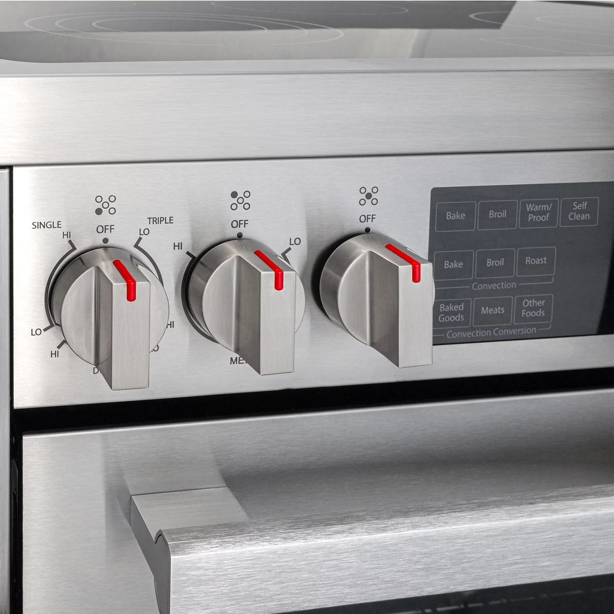 2 Piece Kitchen Appliance Bundle with 30" Electric Range and 30" Under Cabinet Range Hood P8722