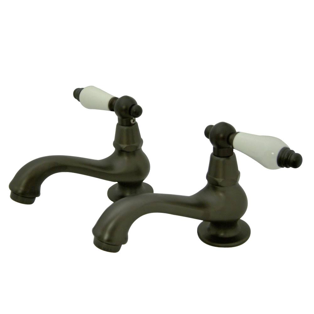 Oil Rubbed Bronze Basin Faucet Set C5376