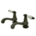 Oil Rubbed Bronze Basin Faucet Set C5376