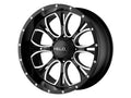 17x9 8x165.1 +18mm Black/Machined Wheel Rim Z873868