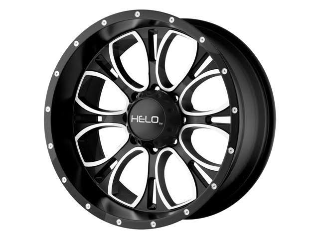 17x9 8x165.1 +18mm Black/Machined Wheel Rim Z873868