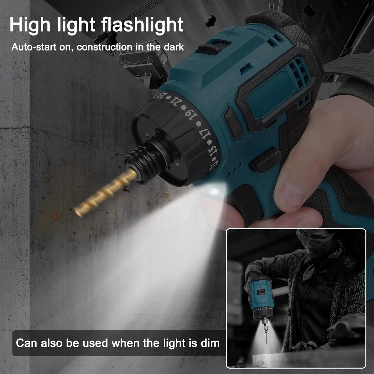 18V Brushless Motor Electric Screwdriver S13272