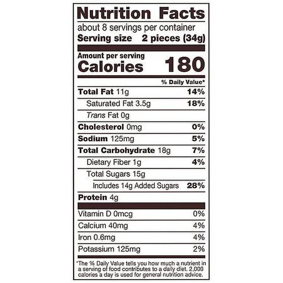 9.6 OZ Peanut Butter Candy Hearts Pack of 2 O73961