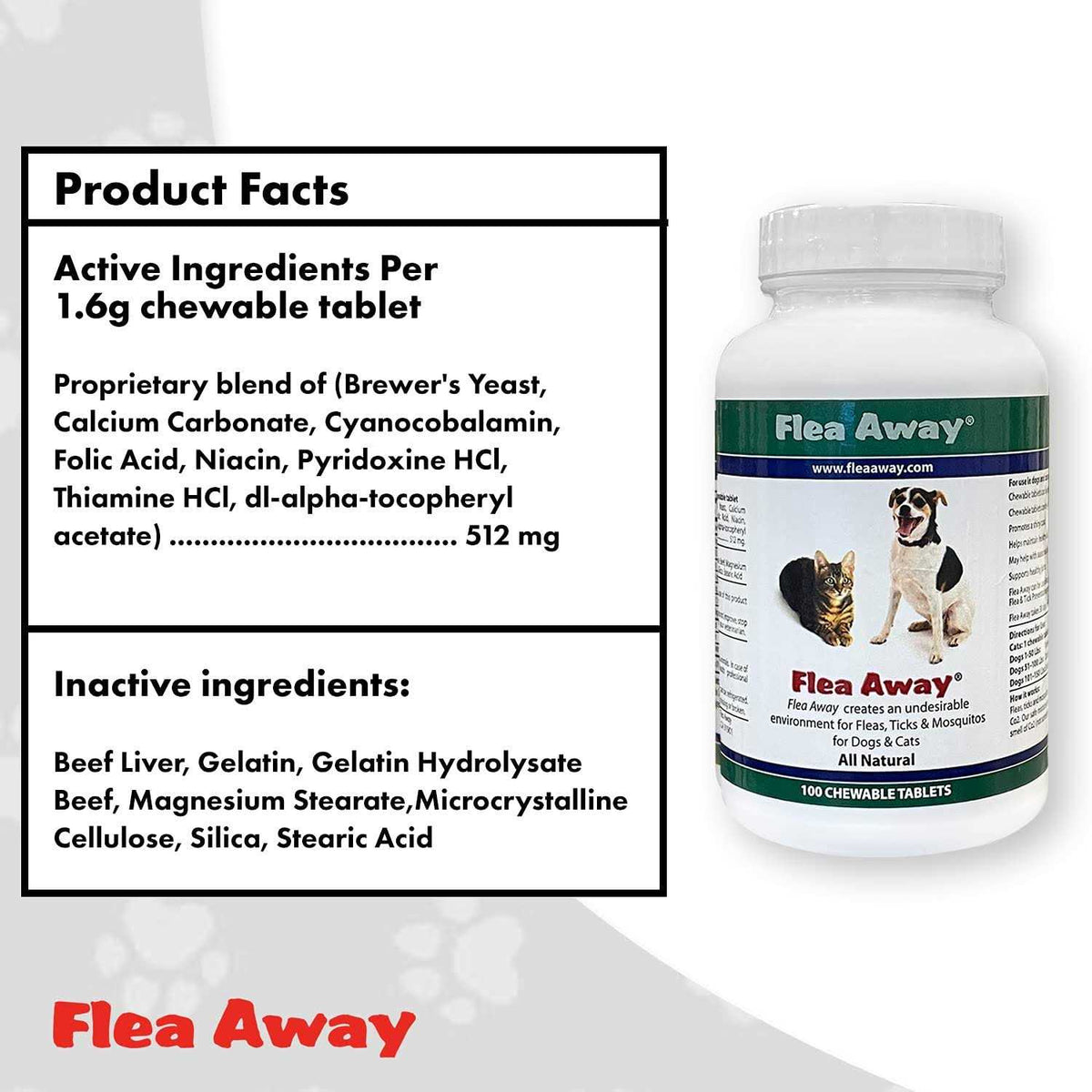 Natural Flea Tick Mosquito Repellent for Dogs Cats I47769