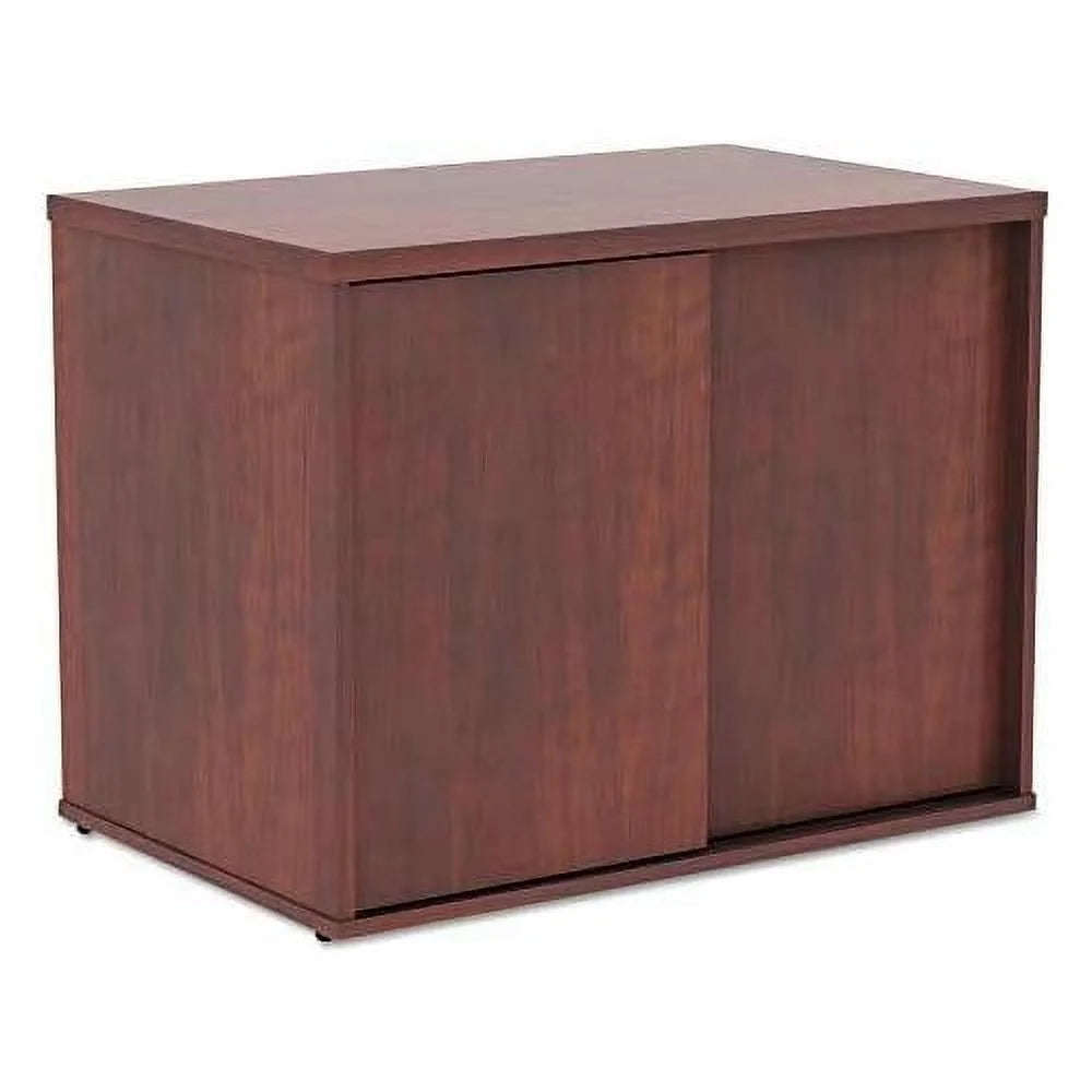 Cherry Low Storage Cabinet Credenza Q532