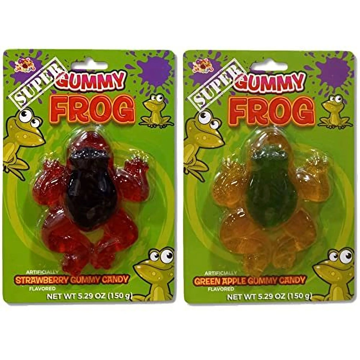 Green Apple & Strawberry Gummy 5.29 Ounce Pack of 4 J1973
