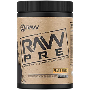Peach Rings PreWorkout 13.40 Oz. 40 Servings I814456