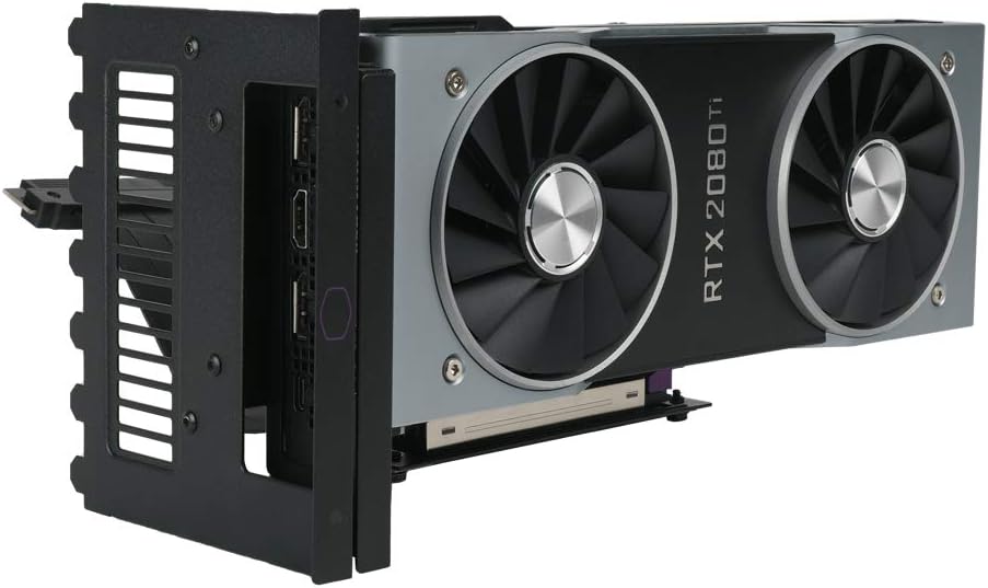 Vertical Graphics Card Holder Kit with 6.5in Riser Cable I68920