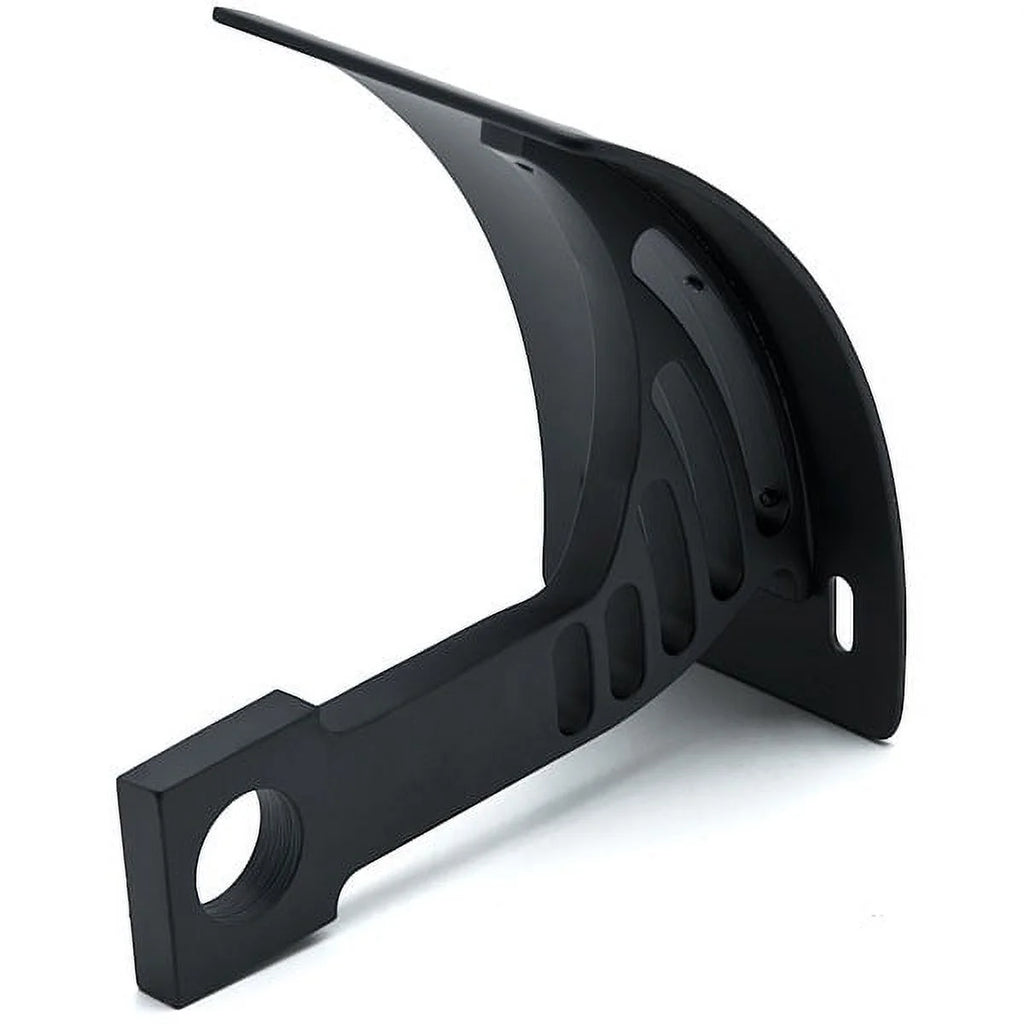 Black Vertical Axle Mount Motorcycle Plate Holder U9175