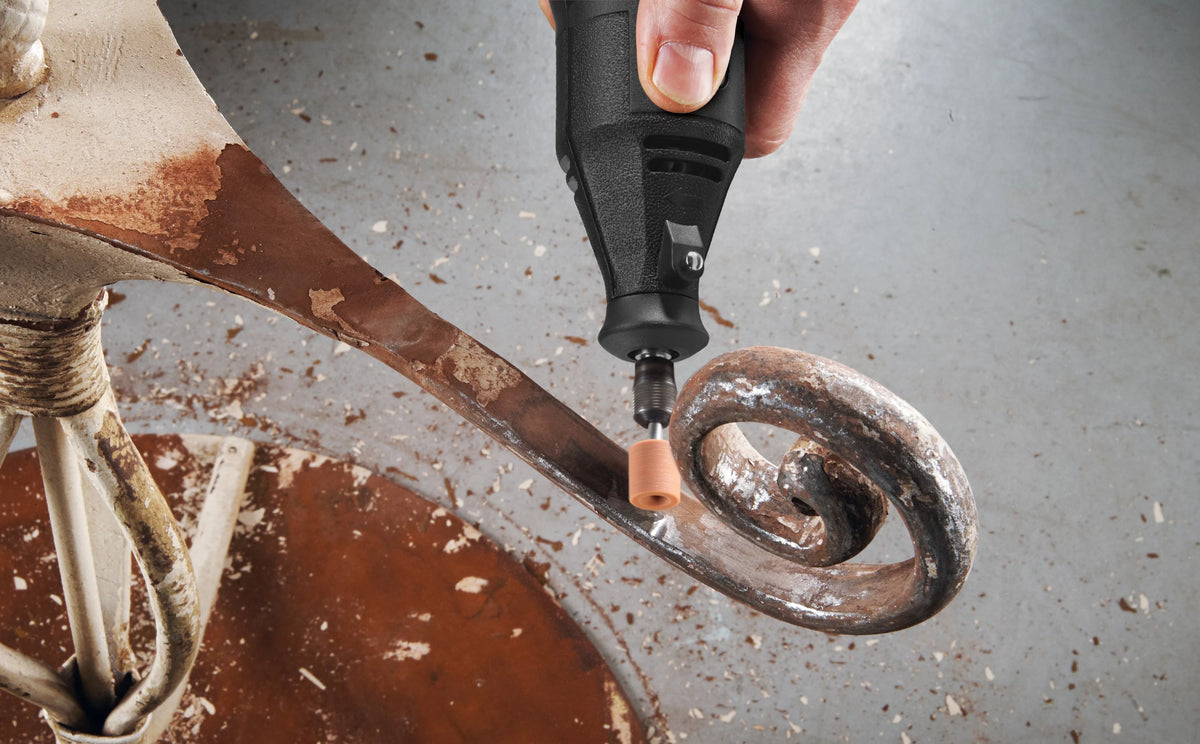 Single Speed Rotary Tool Kit with 6 Accessories Y408