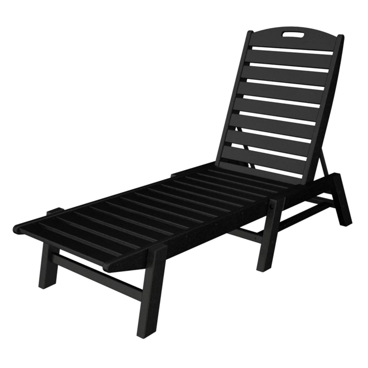 Recycled Plastic Armless Chaise U93747