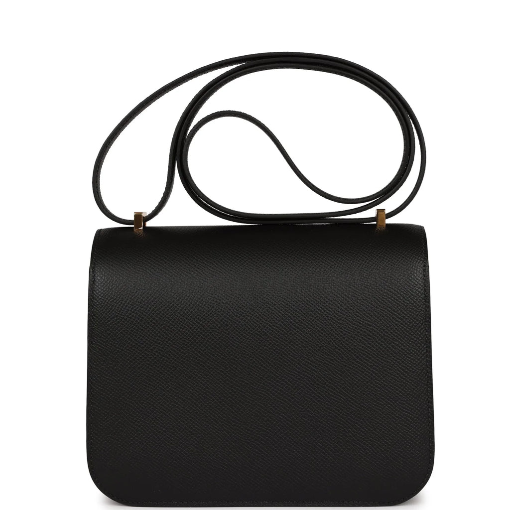 Black Epsom Leather Shoulder Bag M46376