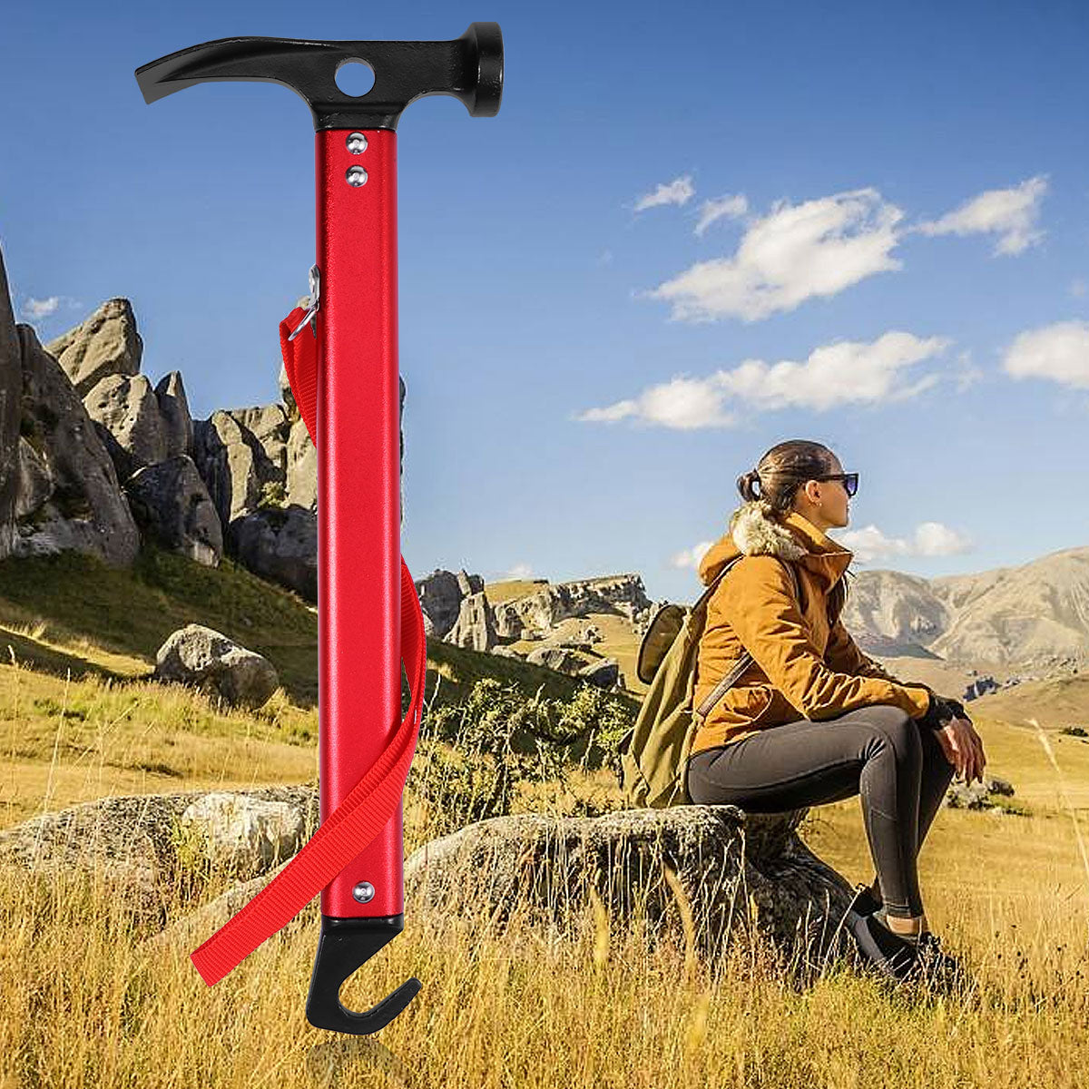 Camping Mallet Hammer for Tent Pegs S208
