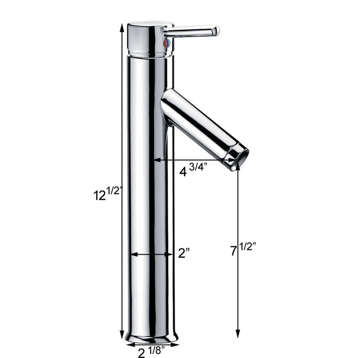 Frosted Tempered Glass Bathroom Vessel Sink with Faucet Combo U410