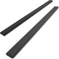 Black Aluminum Side Steps Running Boards for RAM 1500 Quad Cab 2Pcs N70547