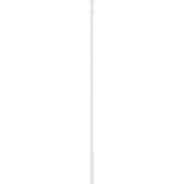Flat Panel PVC Pilaster with Decorative Capital and Base (Pair) P5437