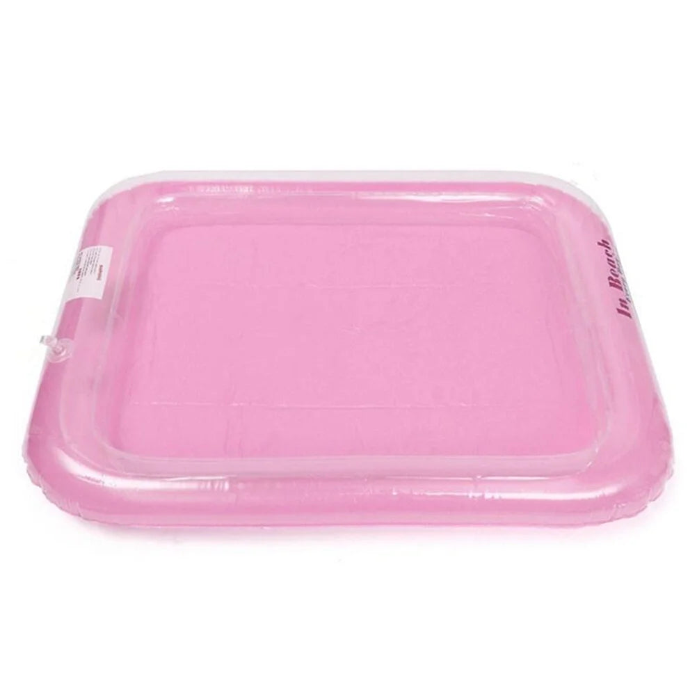 Pink Inflatable Sandbox Sand Toy Tray A7916