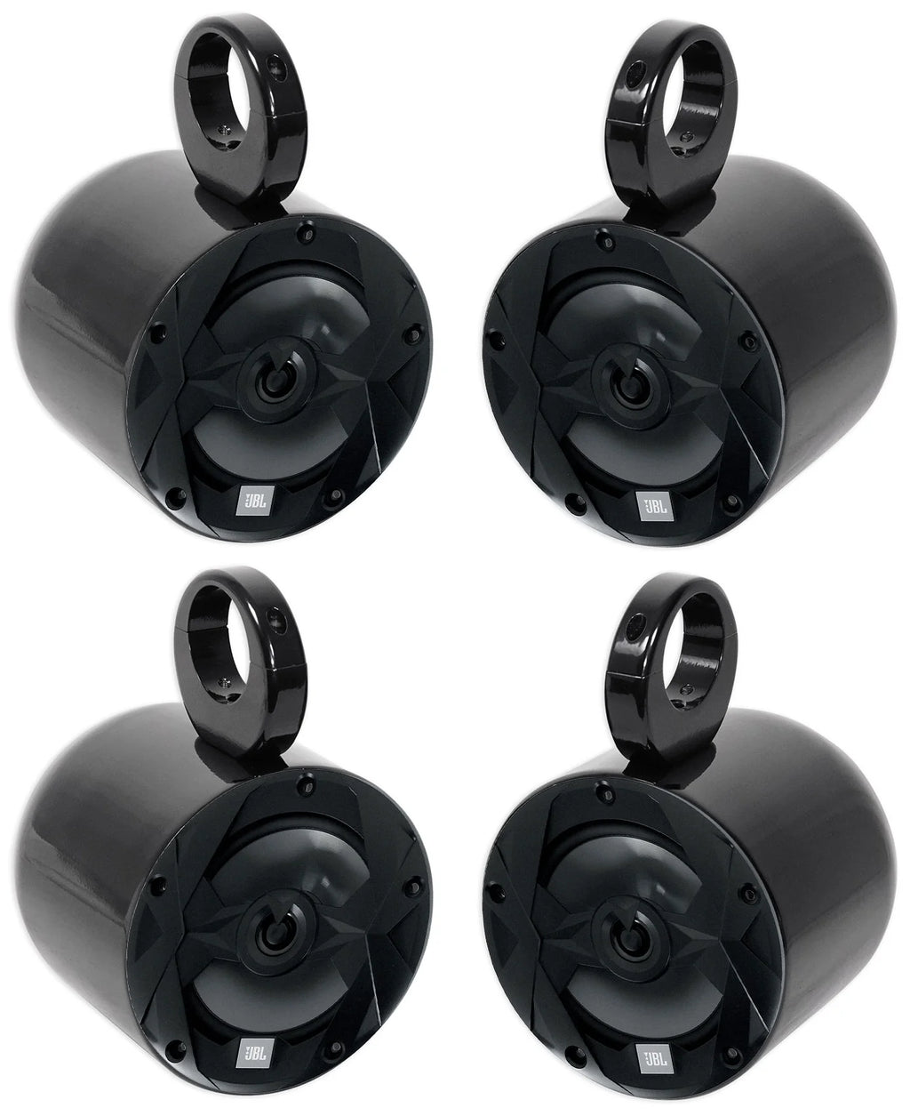 6.5" Marine Boat Wakeboard Tower Speakers in Black Z6917