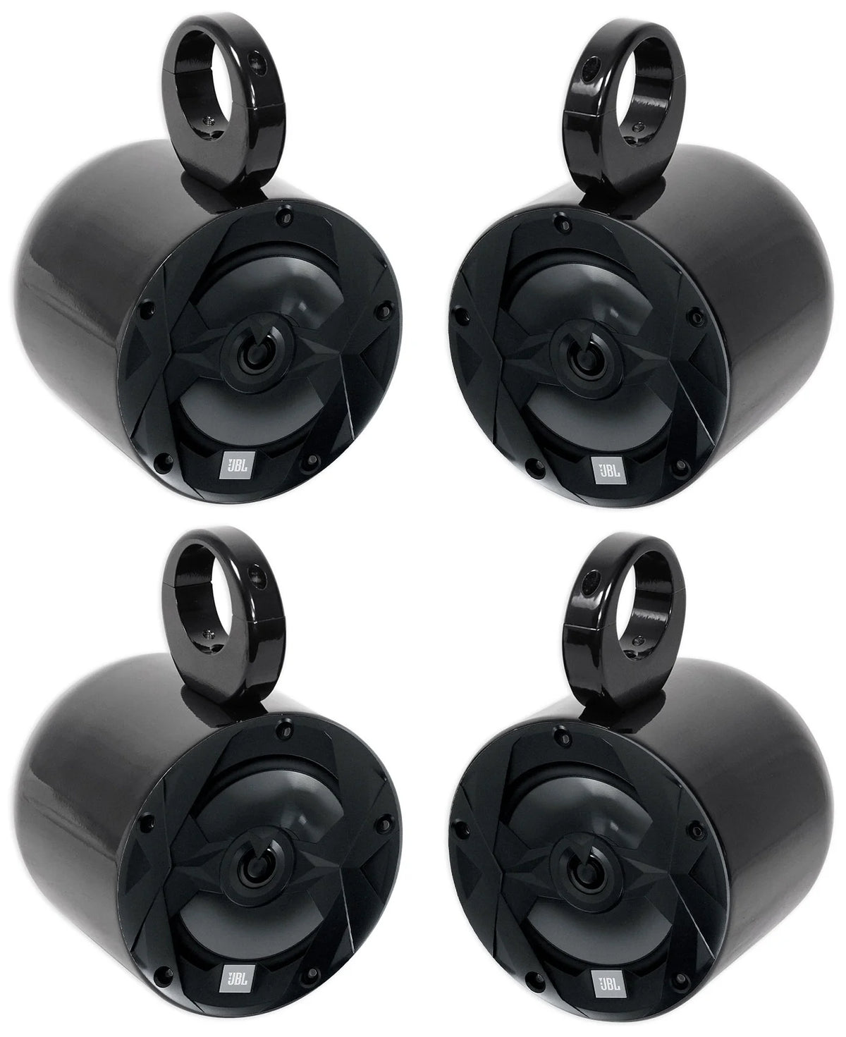 6.5" Marine Boat Wakeboard Tower Speakers in Black Z6917