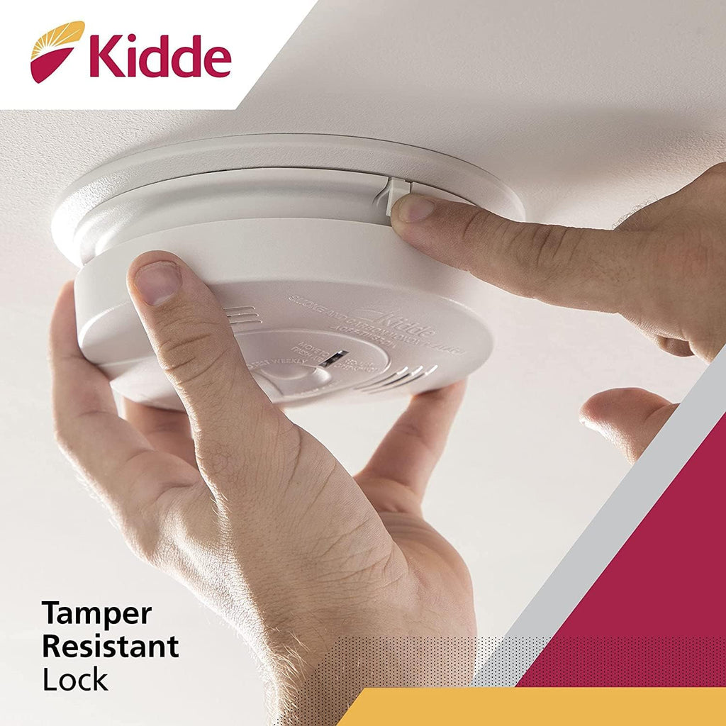 Hardwired Smoke & Carbon Monoxide Detector with Battery Backup, Pack of 2 A384