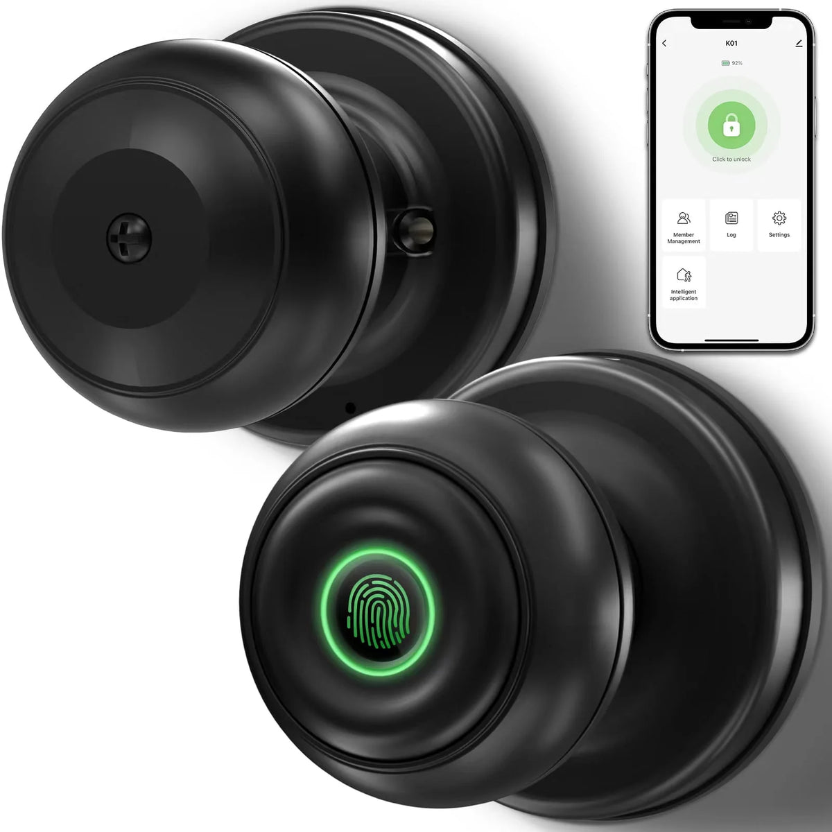 Smart Fingerprint Door Lock with App Control O980689