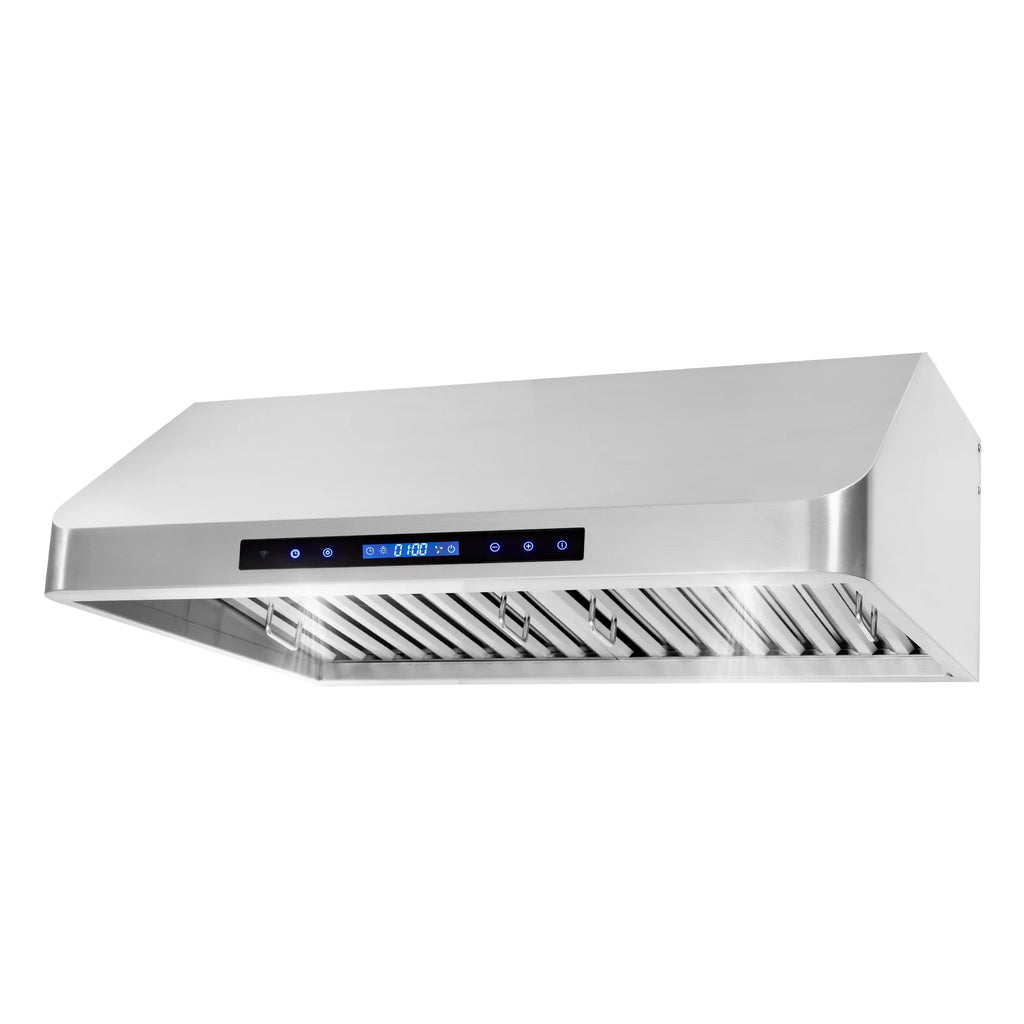 2 Piece Kitchen Appliance Bundle with 30" Electric Range and 30" Under Cabinet Range Hood P8722