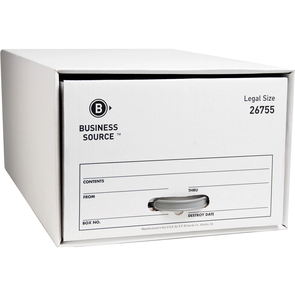 White Drawer Storage Boxes N2780