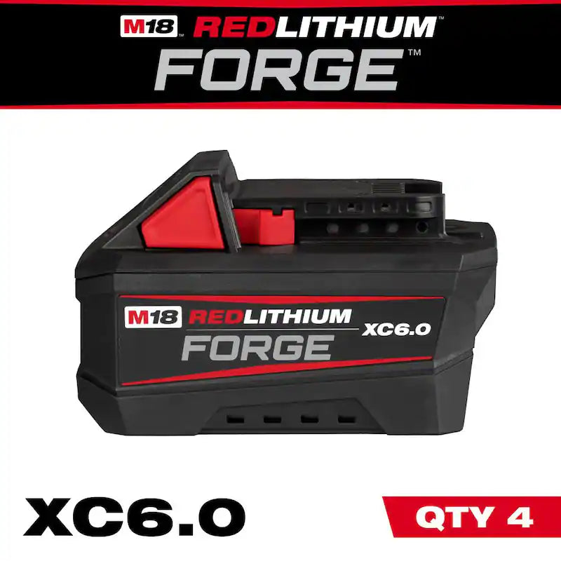 18V Lithium-Ion 6.0 Ah Battery Pack 4-Pack F2790