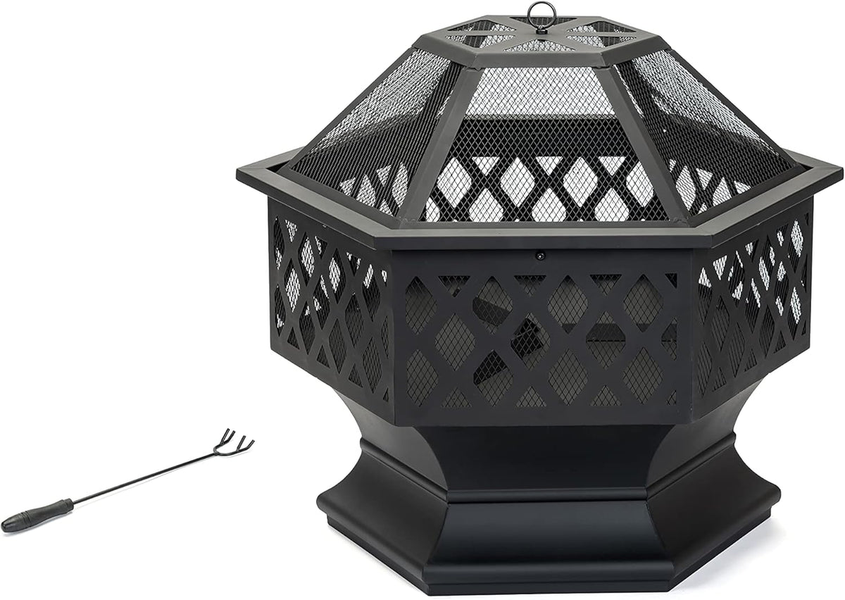 Hexagon Fire Pit X856953