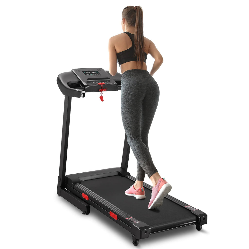 17 Wide Electric Folding Treadmill with Auto Incline N1709