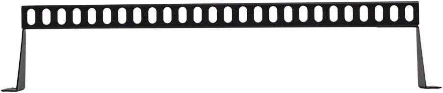 1U 19-Inch Rack Mount Cable Management Bracket Black Pack of 2 I92860