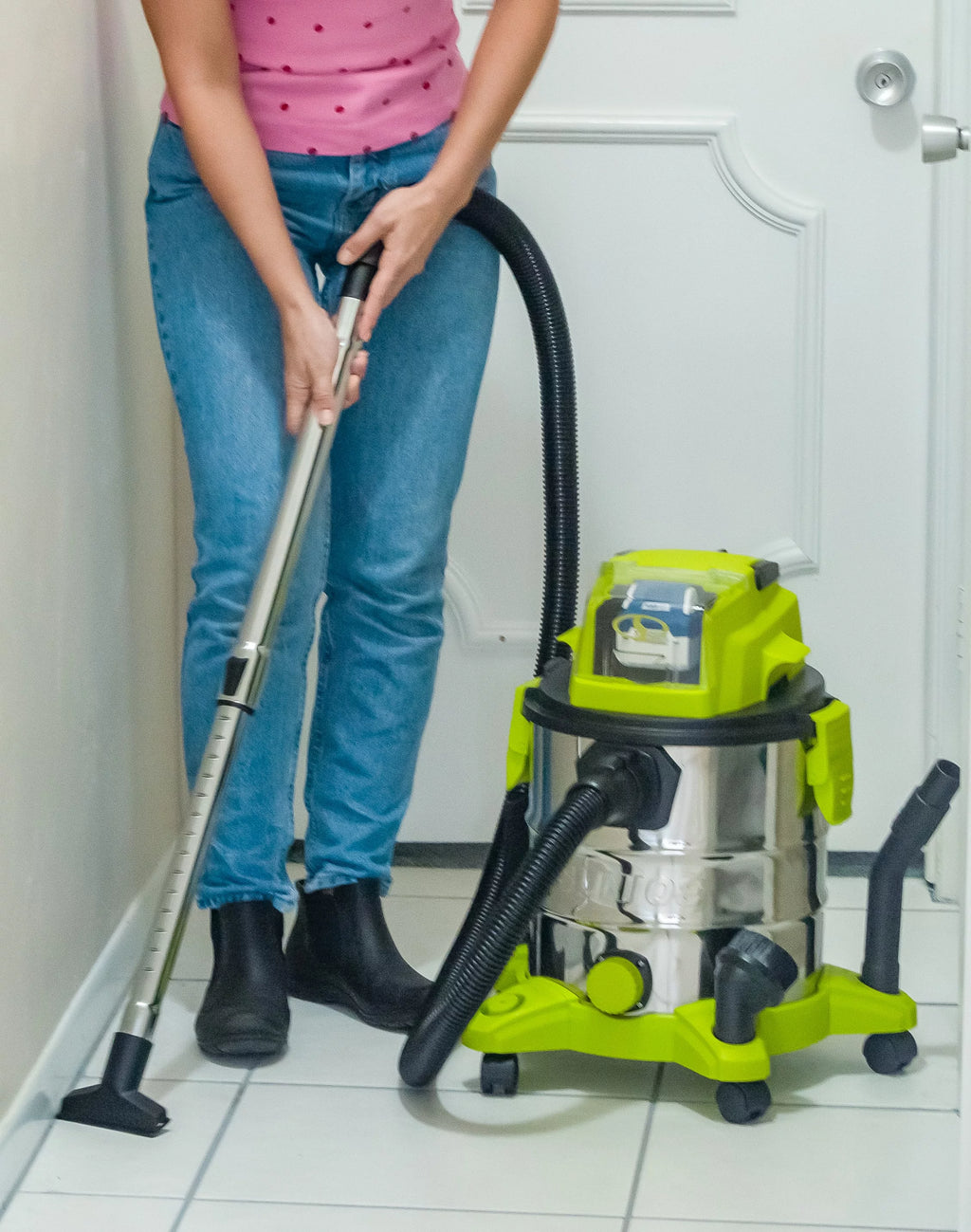 Cordless Stainless Steel 5.3-gal Wet + Dry Vacuum W23522