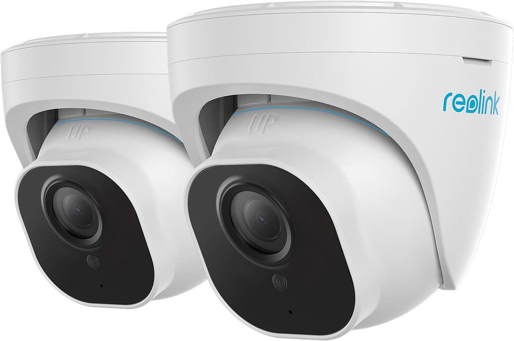 4K Outdoor PoE Dome Security Camera (Pack of 2) F804680