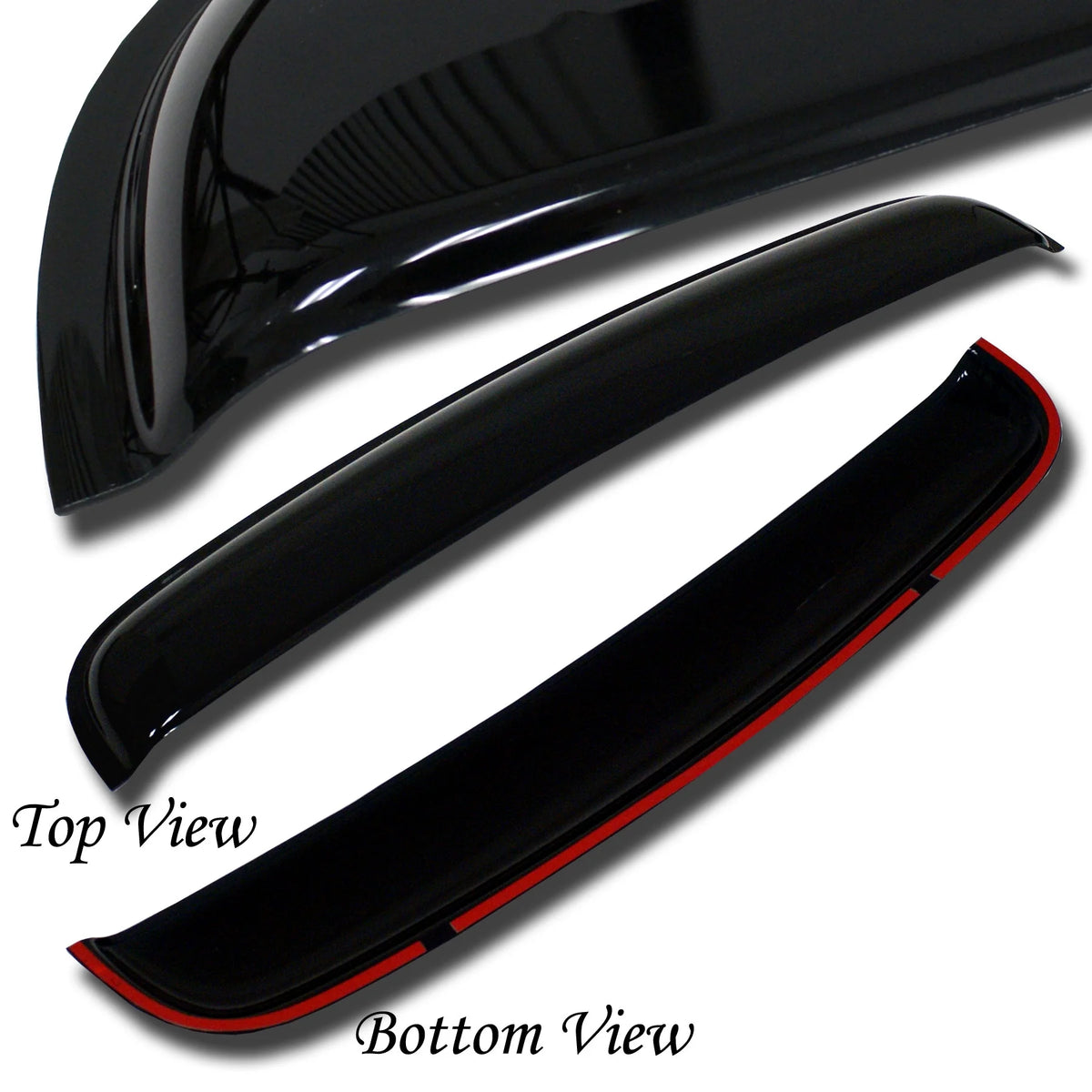 Outside Mount Window Visor Deflector and Sunroof 5 Pcs Set N823