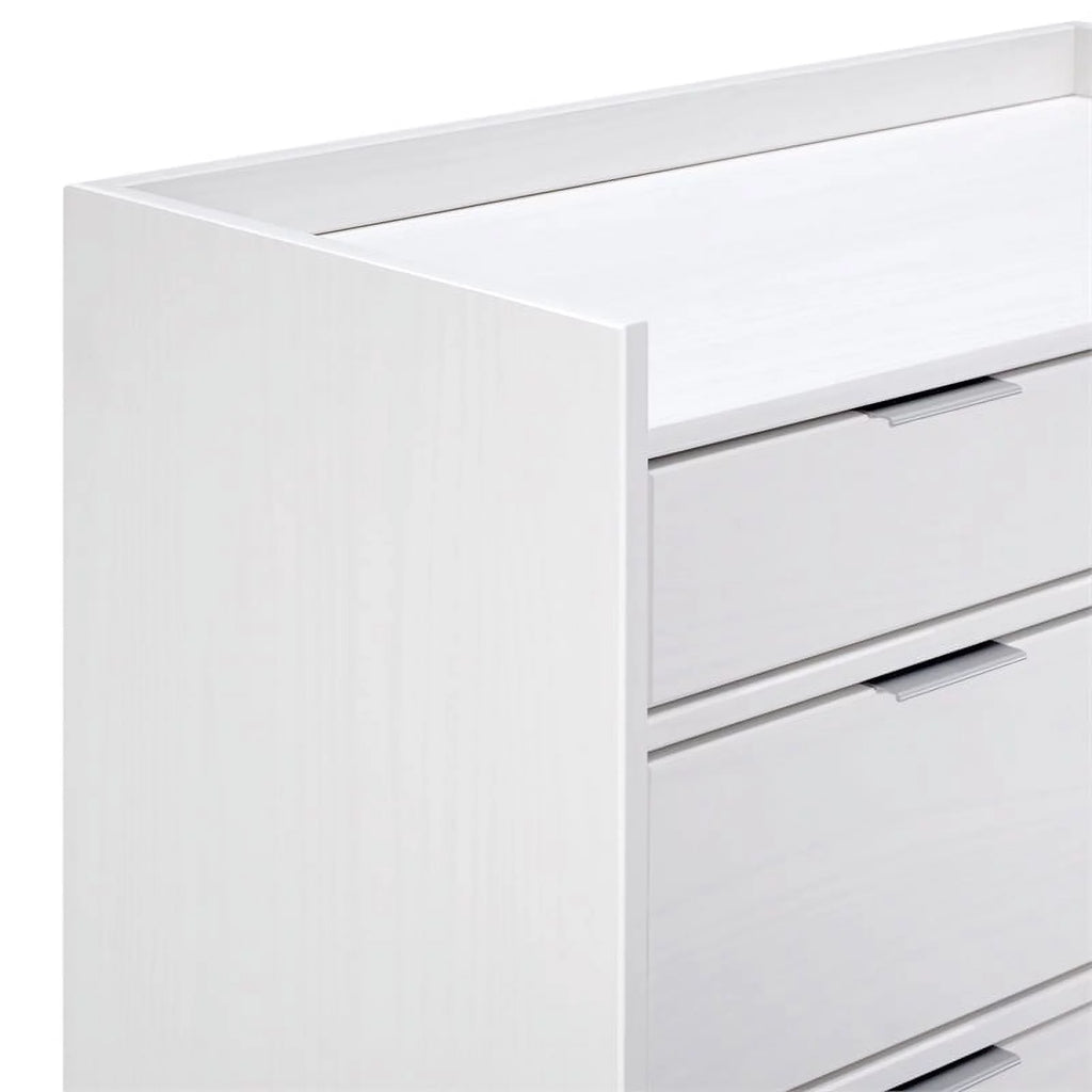 Solid Wood 6-Drawer Chest - White W4986