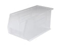 Clear Plastic Stack Storage Bin 6pk H33013